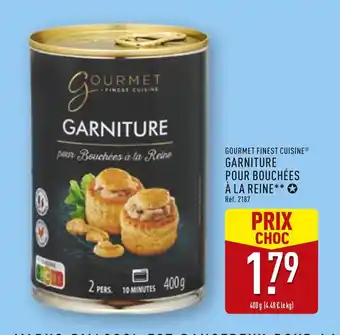 ALDI GOURMET FINEST CUISINE Garniture pour bouchées à la reine offre