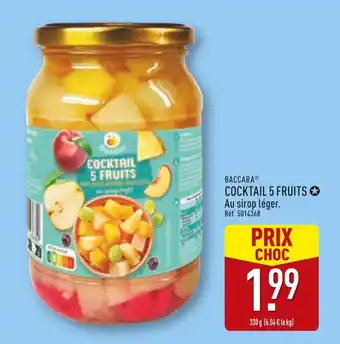 ALDI BACCARA Cocktail 5 fruits offre