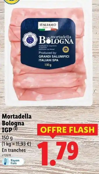 Lidl ITALIAMO Mortadella bologna igp offre