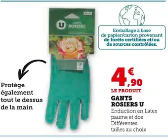 Super U U Gants Rosiers offre