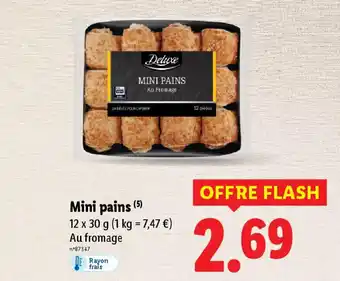 Lidl DELUXE Mini pains offre