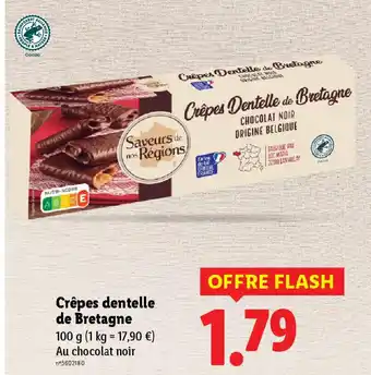Lidl Crêpes dentelle de Bretagne offre