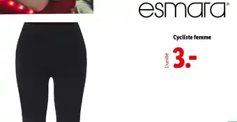 Lidl ESMARA Cycliste femme offre