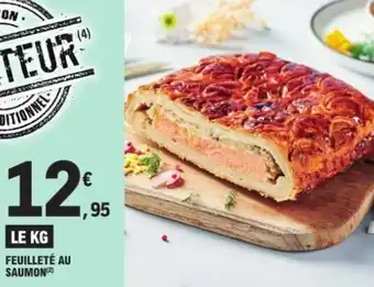 E.Leclerc Feuilleté au saumon offre