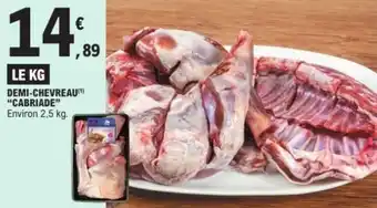 E.Leclerc Demi-chevreau cabriade offre