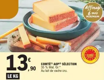 E.Leclerc Comté aop sélection offre