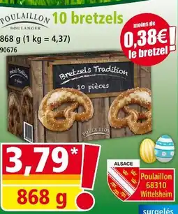 Norma POULAILLON 10 bretzels offre