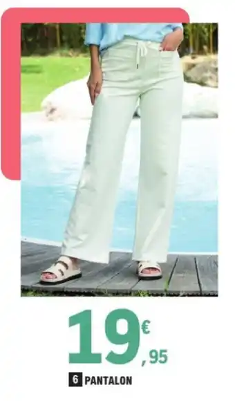 E.Leclerc Pantalon offre