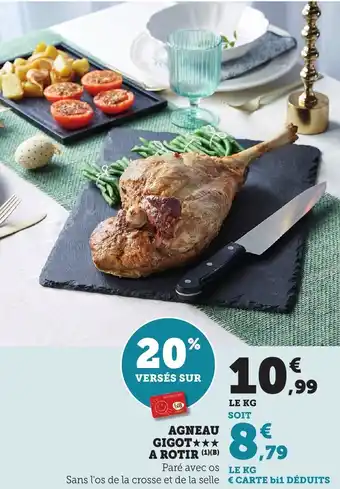 Bi1 Agneau gigot a rotir offre