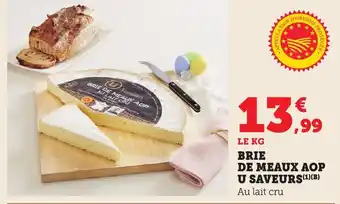 Bi1 Brie de meaux aop u saveurs offre