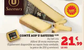 Bi1 Comté aop u saveurs offre