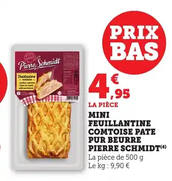 Bi1 Mini feuillantine comtoise pate pur beurre pierre schmidt offre