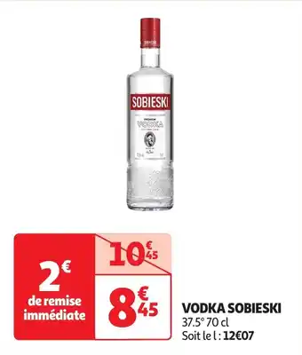 Auchan Vodka sobieski offre