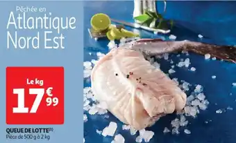 Auchan Supermarché Queue de lotte offre