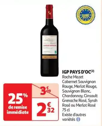 Auchan Supermarché IGP Pays D'oc offre