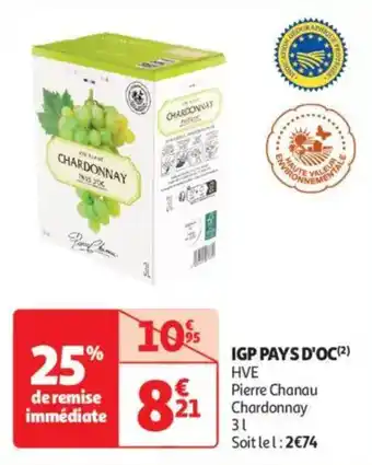 Auchan Supermarché IGP Pays d'oc offre