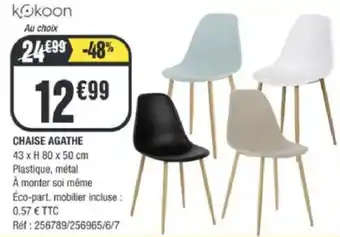 La Foir'Fouille Chaise agathe offre