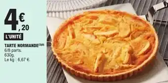 E.Leclerc Express Tarte normande offre