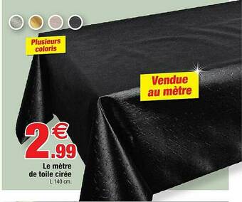 Bazarland Le Mètre De Toile Cirée offre