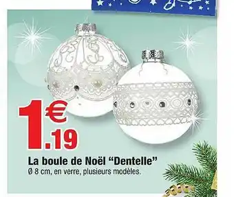 Bazarland La Boule De Noël offre