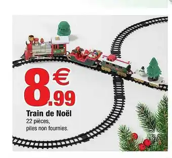 Bazarland Train De Noël offre