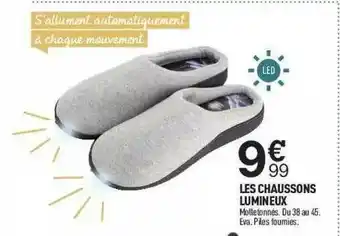 Centrakor Les Chaussons Lumineux offre