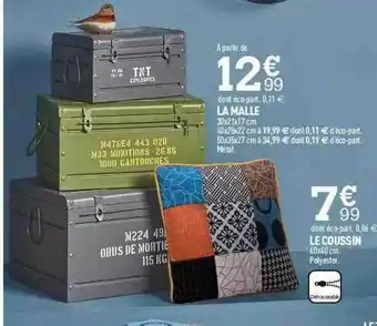 Centrakor La Malle, Le Coussin offre