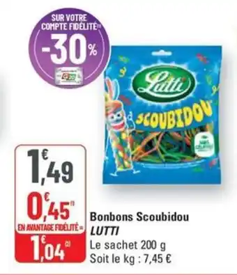 G20 Bonbons scoubidou lutti offre