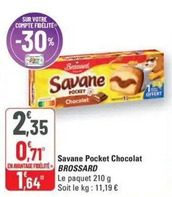 G20 Savane pocket chocolat brossard offre