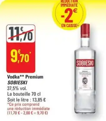 G20 Vodka premium sobieski offre
