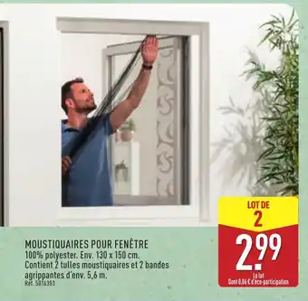 ALDI Moustiquaires pour fenêtre offre