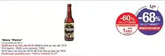 Monop' Bière pietra offre