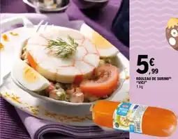 E.Leclerc Rouleau de surimi vici offre
