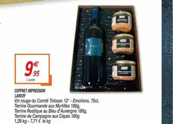 Coffret Impression Laredy