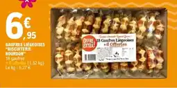 Gaufres liégeoises biscuiterie bourdon