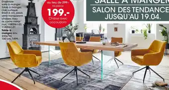 Möbel Martin Chaise avec accoudoirs offre