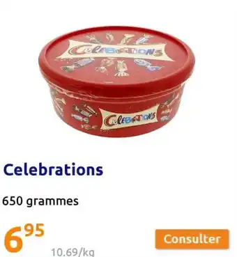 Action Celebrations offre