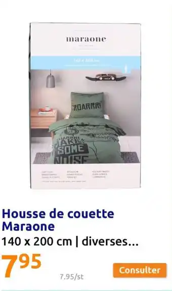 Action Housse de couette maraone offre