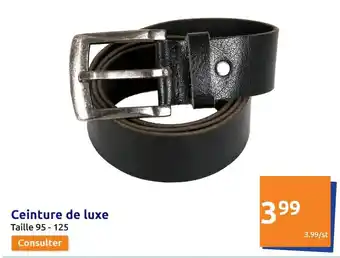 Action Ceinture de luxe offre