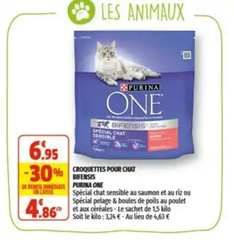 Coccimarket Croquettes pour chat bifensis offre
