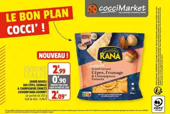 Grand ravioli aux cèpes