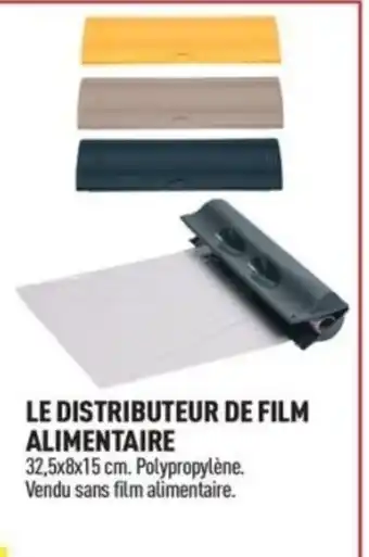 Centrakor Le distributeur de film alimentaire offre