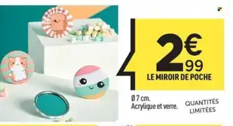 Centrakor Le miroir de poche offre
