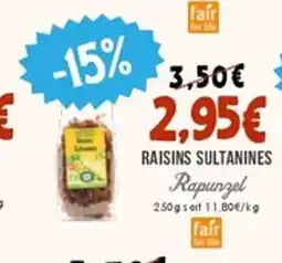Naturalia Raisins sultanines offre