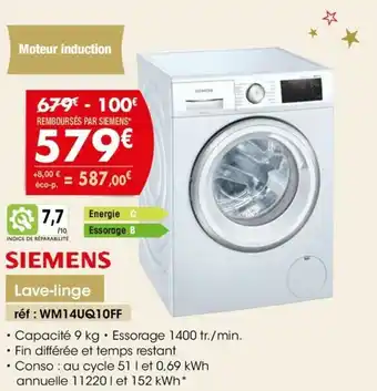 Pro&Cie Lave-linge offre