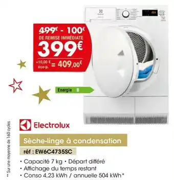 Pro&Cie Sèche-linge à condensation offre