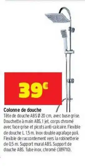 Bricorama Colonne De Douche offre