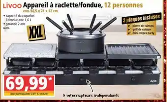 Appareil à raclette/fondue