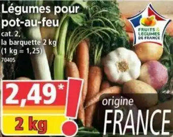 Norma Légumes pour pot-au-feu offre