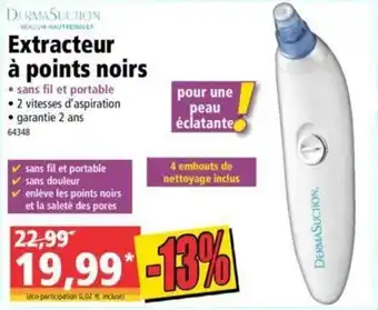 Extracteur à points noirs